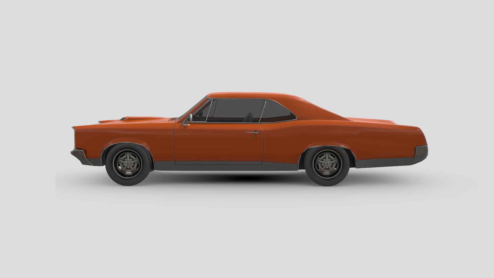 Pontiac GTO 1967 3D Model - TurboSquid 2373086