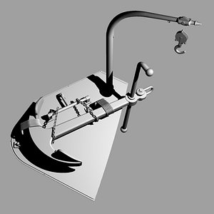 3d admiralty anchor