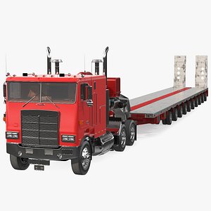 cabover truck steerable heavy model
