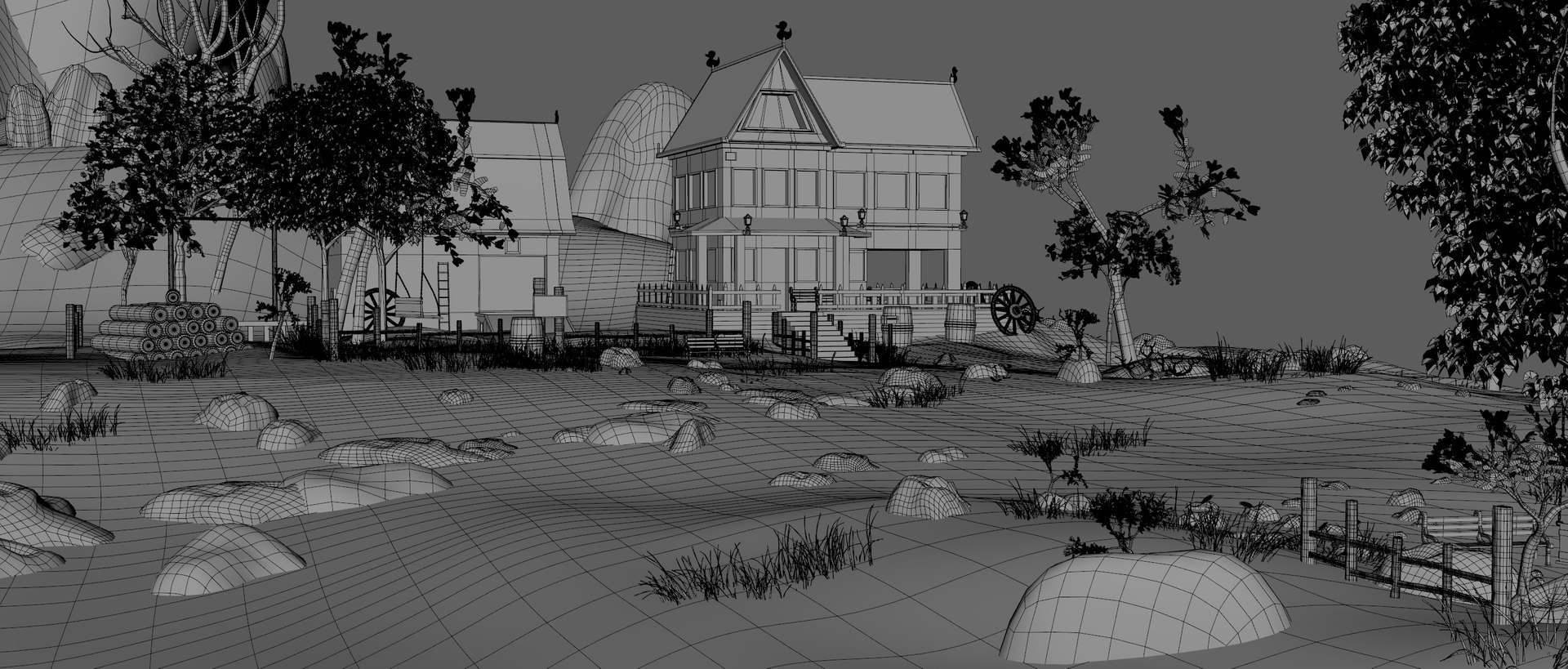 3D landscape mountain house https://p.turbosquid.com/ts-thumb/jr/3kk6F7/5waD0QVq/a11/jpg/1532713617/1920x1080/fit_q87/c6fcae195eaa6f9741e3bc0fcd36356c461b75db/a11.jpg