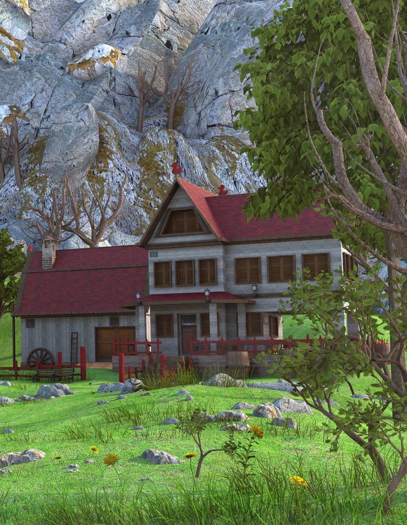 3D landscape mountain house https://p.turbosquid.com/ts-thumb/jr/3kk6F7/hkq2BfGa/mountain4/jpg/1532711438/1920x1080/fit_q87/97e2869531cf2c64d9809c49bf6963e2c1d6ef27/mountain4.jpg
