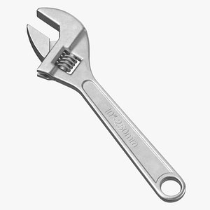 Adjustable Wrench 03 Clean and Dirty