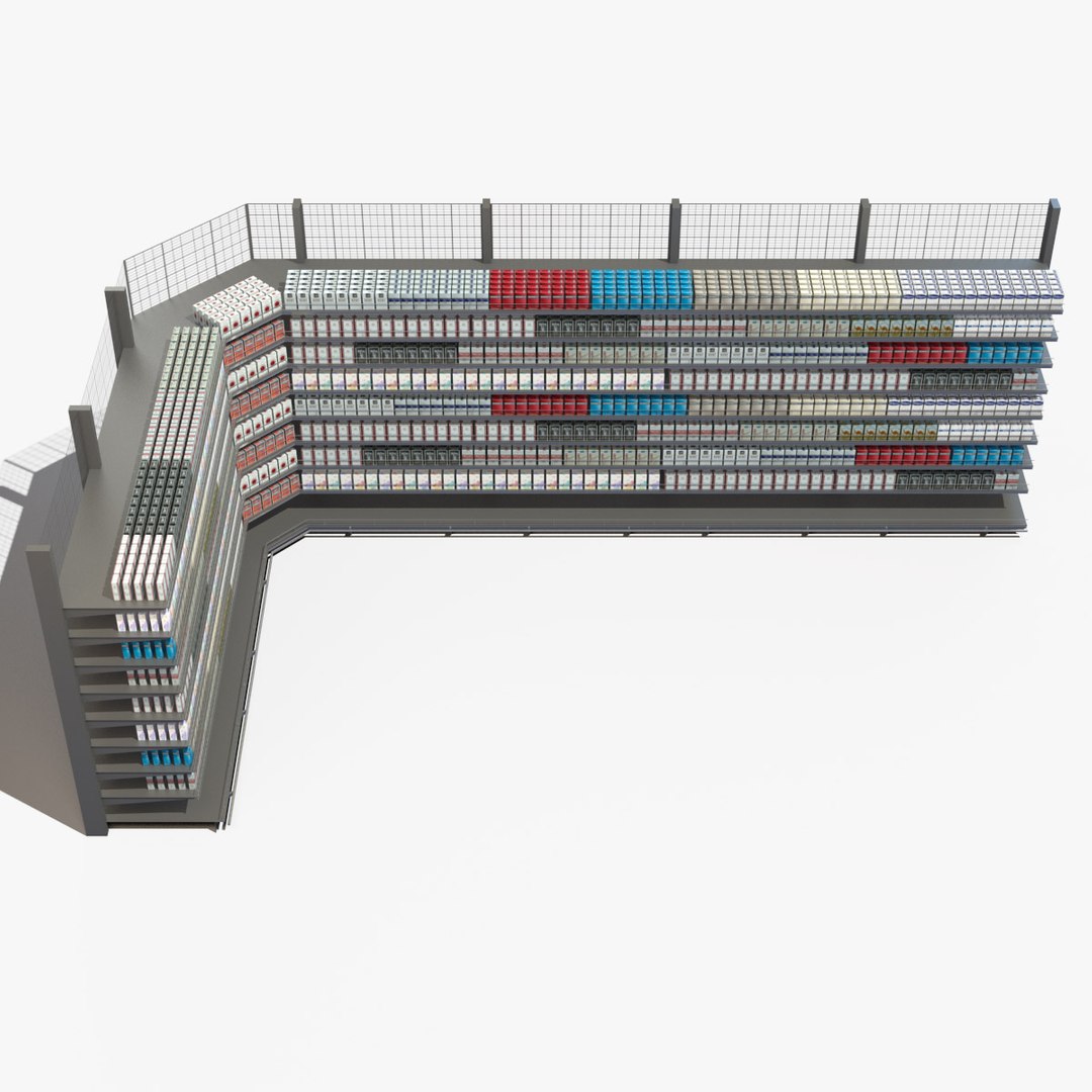 3d Cigarette Rack