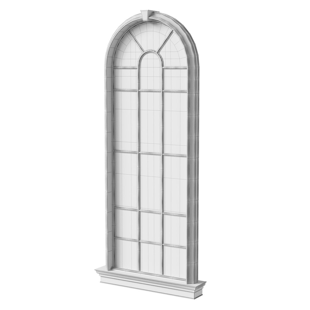 Architectural Classic Window 3D Model 8 3D - TurboSquid 2411884
