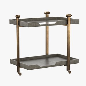 Fenton Bar Cart 3D model