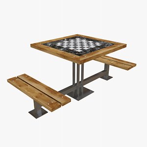 Chess Table 3D