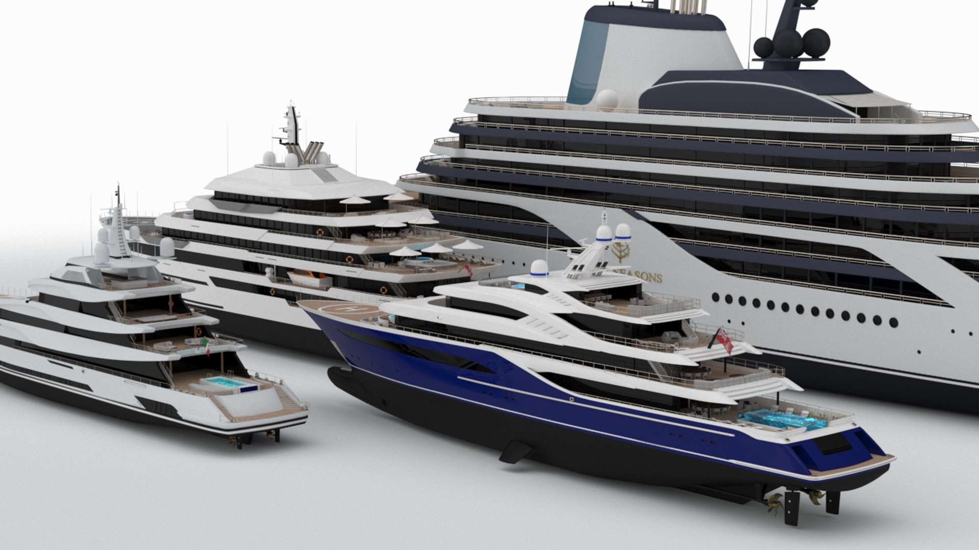 3D Superyachts Bundle Winter 2024 model https://p.turbosquid.com/ts-thumb/jr/MelXFC/AQ/collectionwinter247/png/1790190449/1920x1080/fit_q87/907f931b5436ad164331a03339786c85dad10579/collectionwinter247.jpg