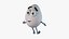 Personnage de dessin animé truqué Eggu