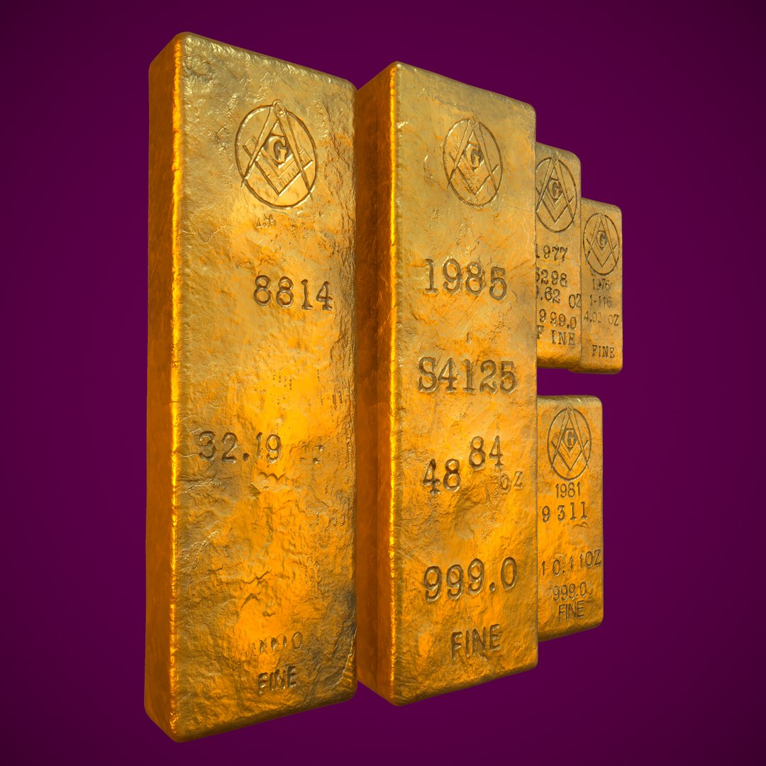 3D Gold Bars Antique Set model https://p.turbosquid.com/ts-thumb/jr/Po60Dw/Ml/screenshot002/png/1665834515/1920x1080/fit_q87/7dab47764ad0a101114e9d8dc9ded04cf3afcc4e/screenshot002.jpg