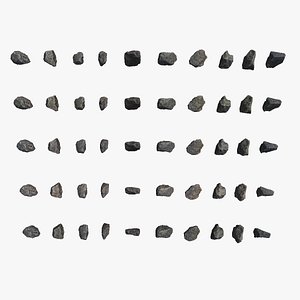 Scanned Rocks Collection 02 3D