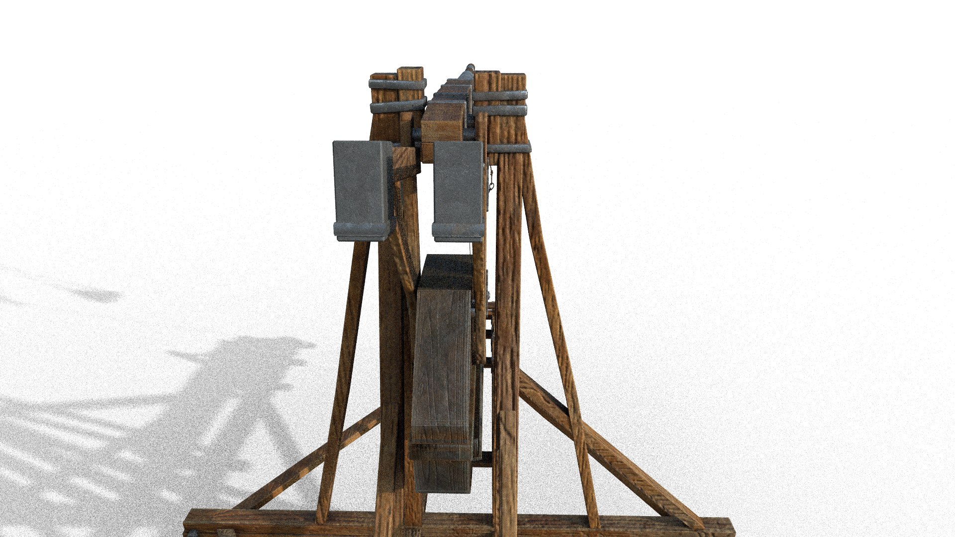 3D trebuchet - TurboSquid 1793199