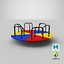 Merry Go Round 10 Foot Multicolored