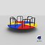 Merry Go Round 10 Foot Multicolored