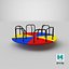 Merry Go Round 10 Foot Multicolored