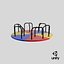 Merry Go Round 10 Foot Multicolored