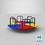 Merry Go Round 10 Foot Multicolored