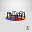 Merry Go Round 10 Foot Multicolored