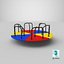 Merry Go Round 10 Foot Multicolored