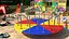 Merry Go Round 10 Foot Multicolored