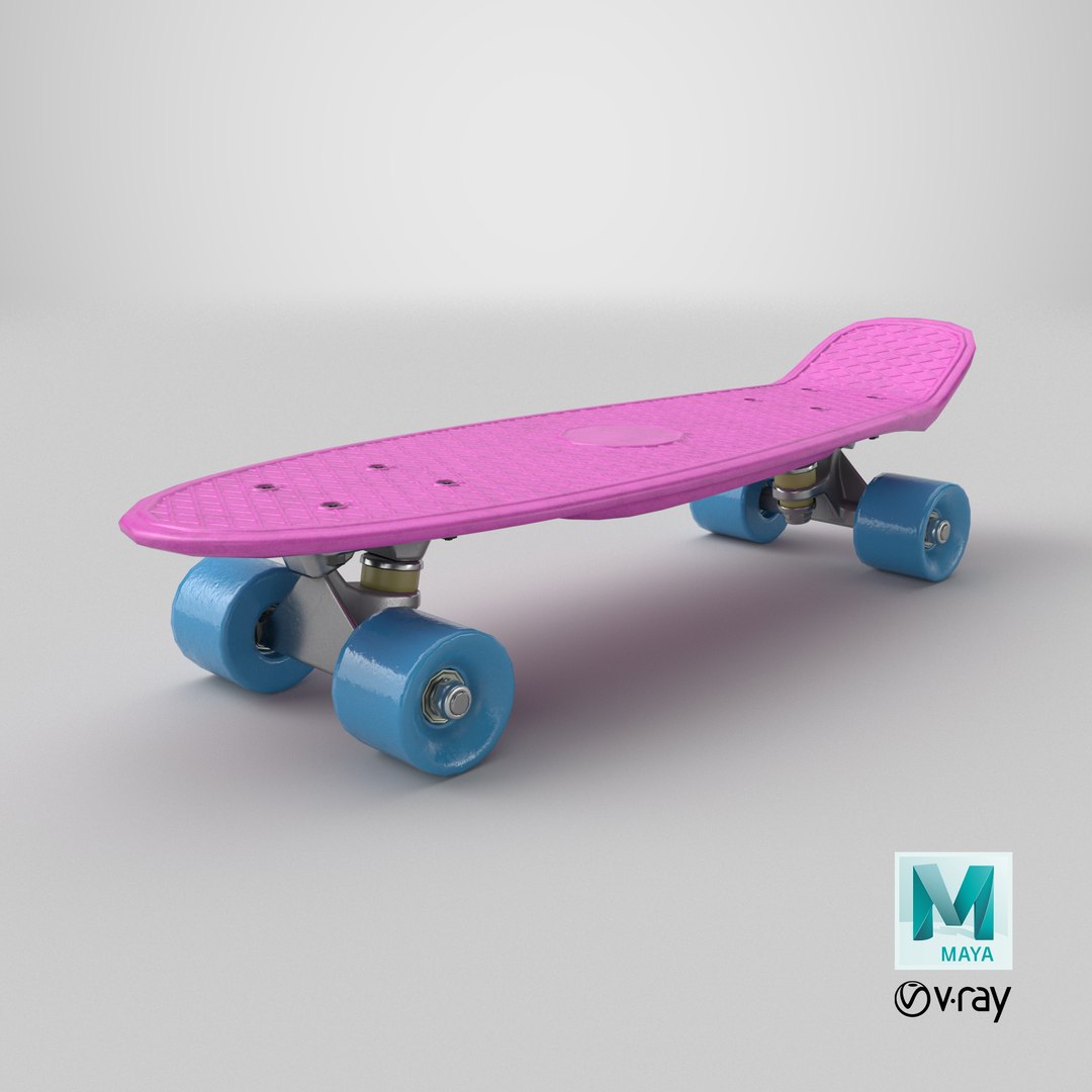 3D Penny Board model https://p.turbosquid.com/ts-thumb/jr/ZDRohn/TI/stemcell_maya_vray_render/png/1738670308/1920x1080/fit_q87/21572433d9f72148eb319fcfd711893de4531037/stemcell_maya_vray_render.jpg