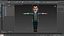 3D Stylized Cartoon Male Character Body and Facial Rigged