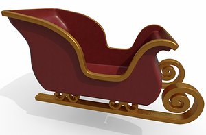 santa s sleigh 3D