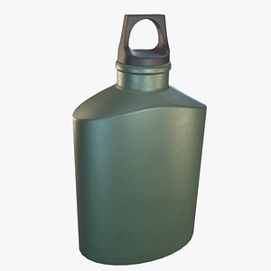 Flask Canister Green model
