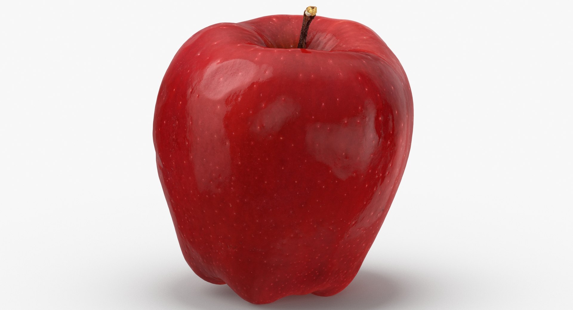 Red chief apples 03 model - TurboSquid 1467815