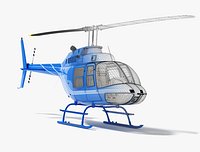 Bell Jetranger 206 Helicopter