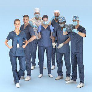 Surgical brigade collection 28 3D model