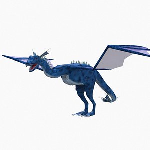 Blue Wyvern dragon
