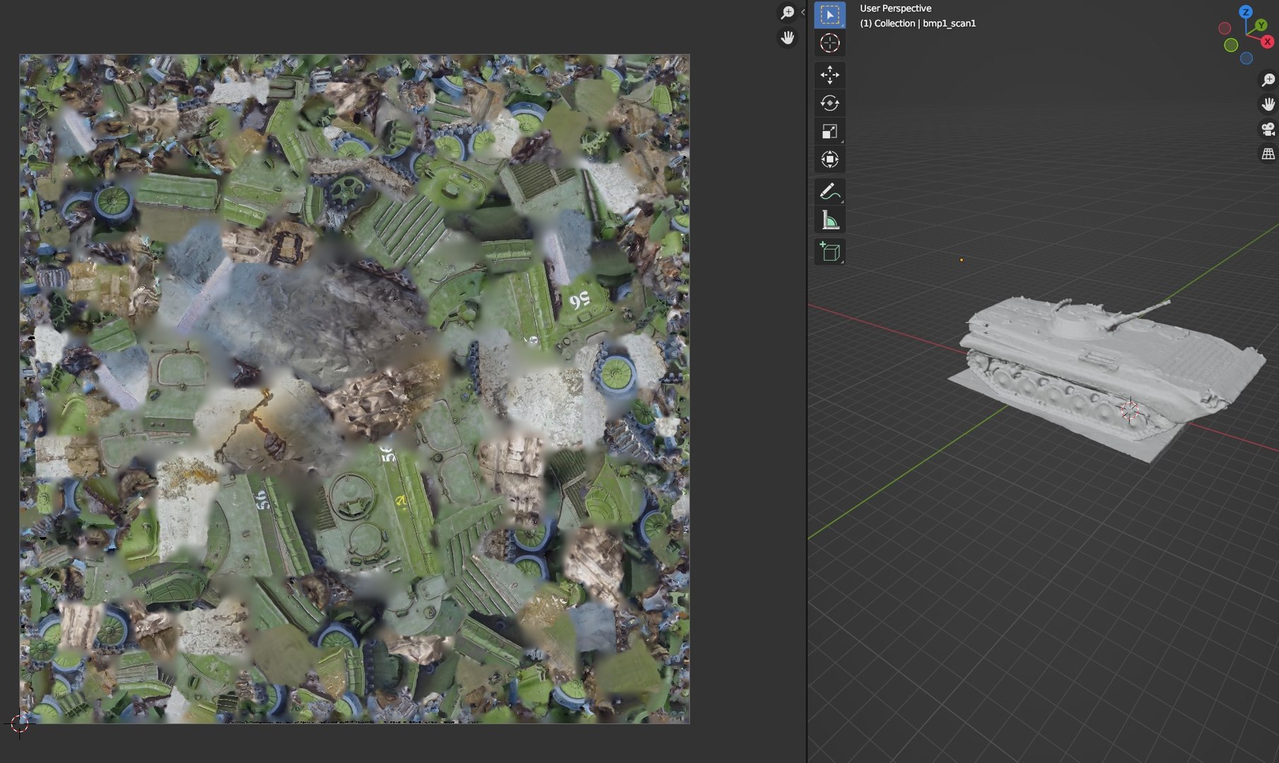 BMP-1P 3d Scan Model - TurboSquid 2266277