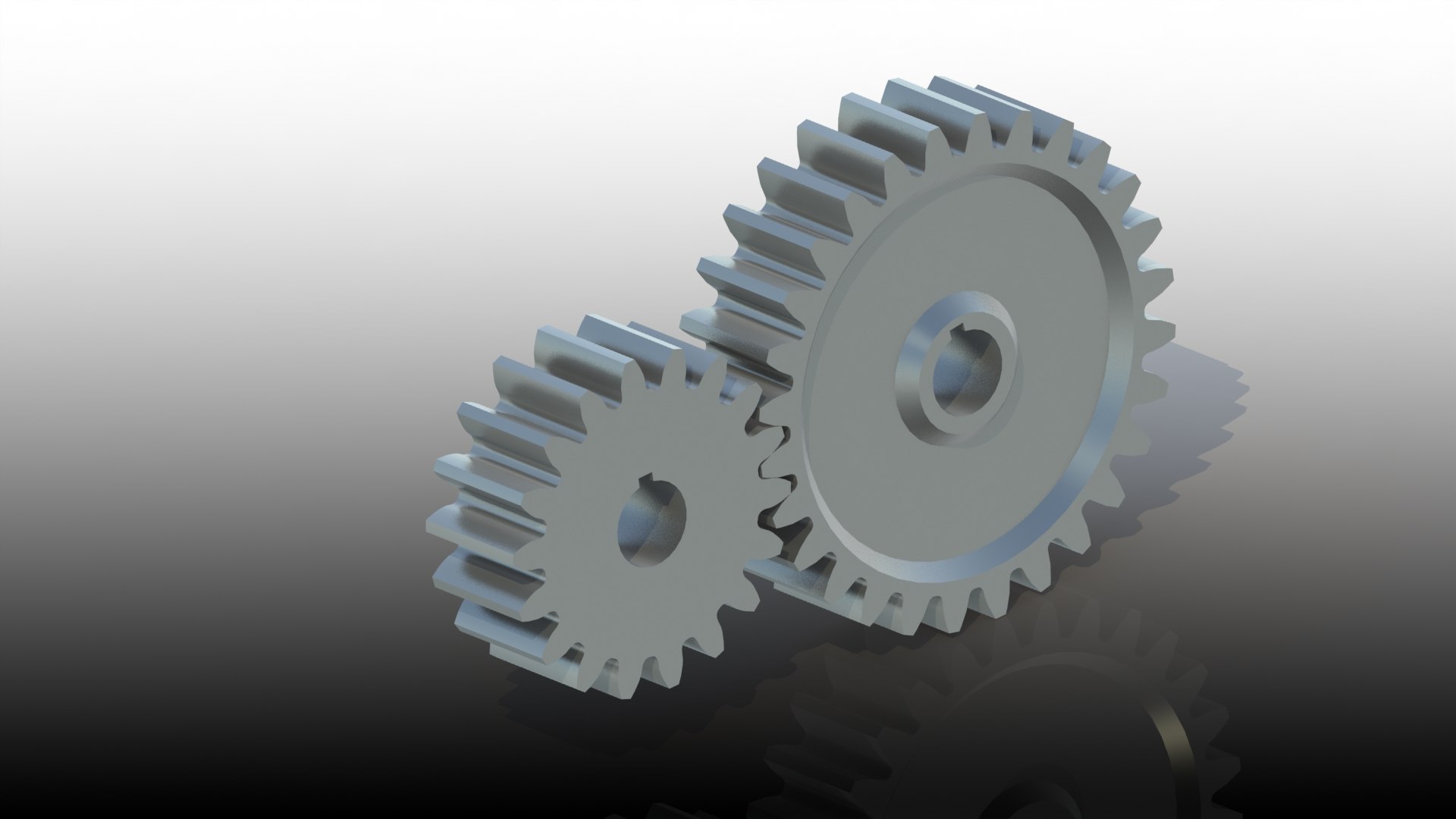 Spur Gear Obj