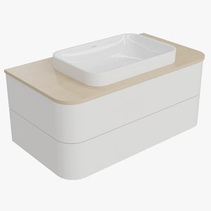 3D Duravit Happy D2 HP4971 with 235960 model