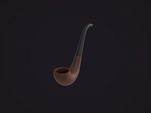 Classic Wooden Smoking Pipe