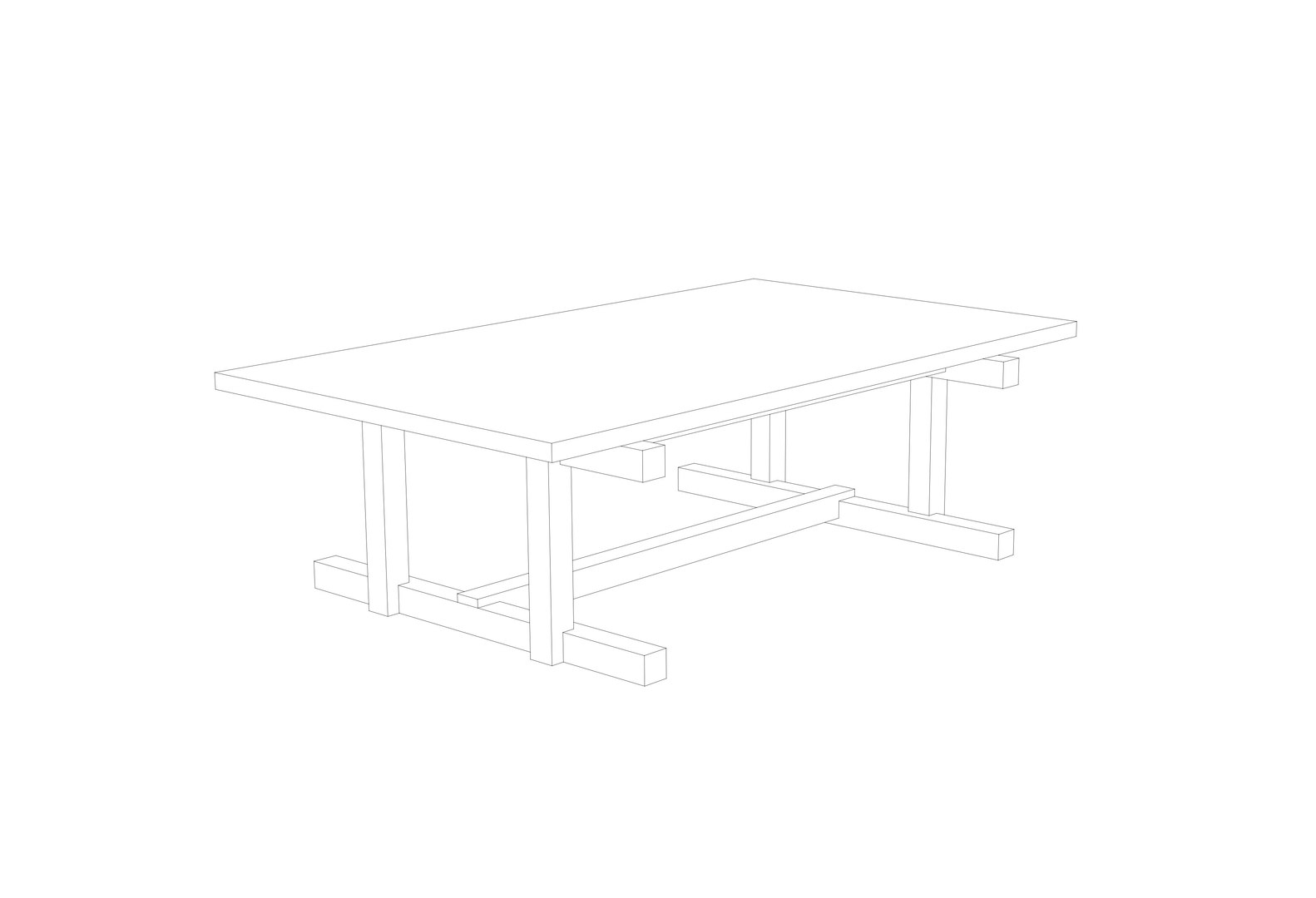 Parallel - Coffee Table model https://p.turbosquid.com/ts-thumb/jr/yDU5Qq/vr/linedrawing/jpg/1702894577/1920x1080/fit_q87/c911410de8265ec42ad1e16526632a6372d4f38c/linedrawing.jpg