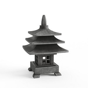Japanese Lantern Toro 13 3D model