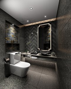 bathroom interior model