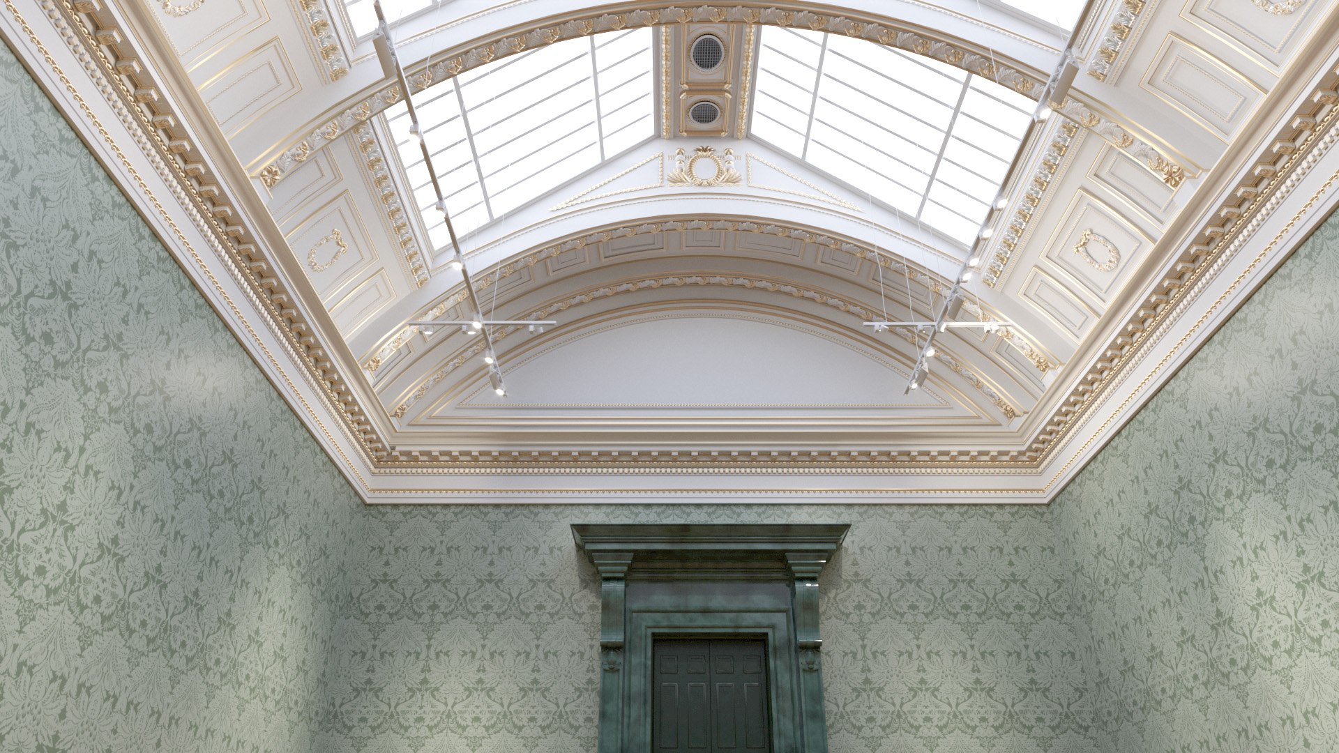 3D Museum Interior - London National Gallery - Room 9 - TurboSquid 1954746
