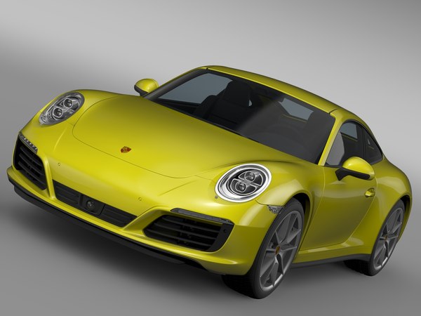 3d porsche 911 carrera 4