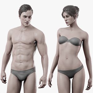 Base Humans - Man and Woman