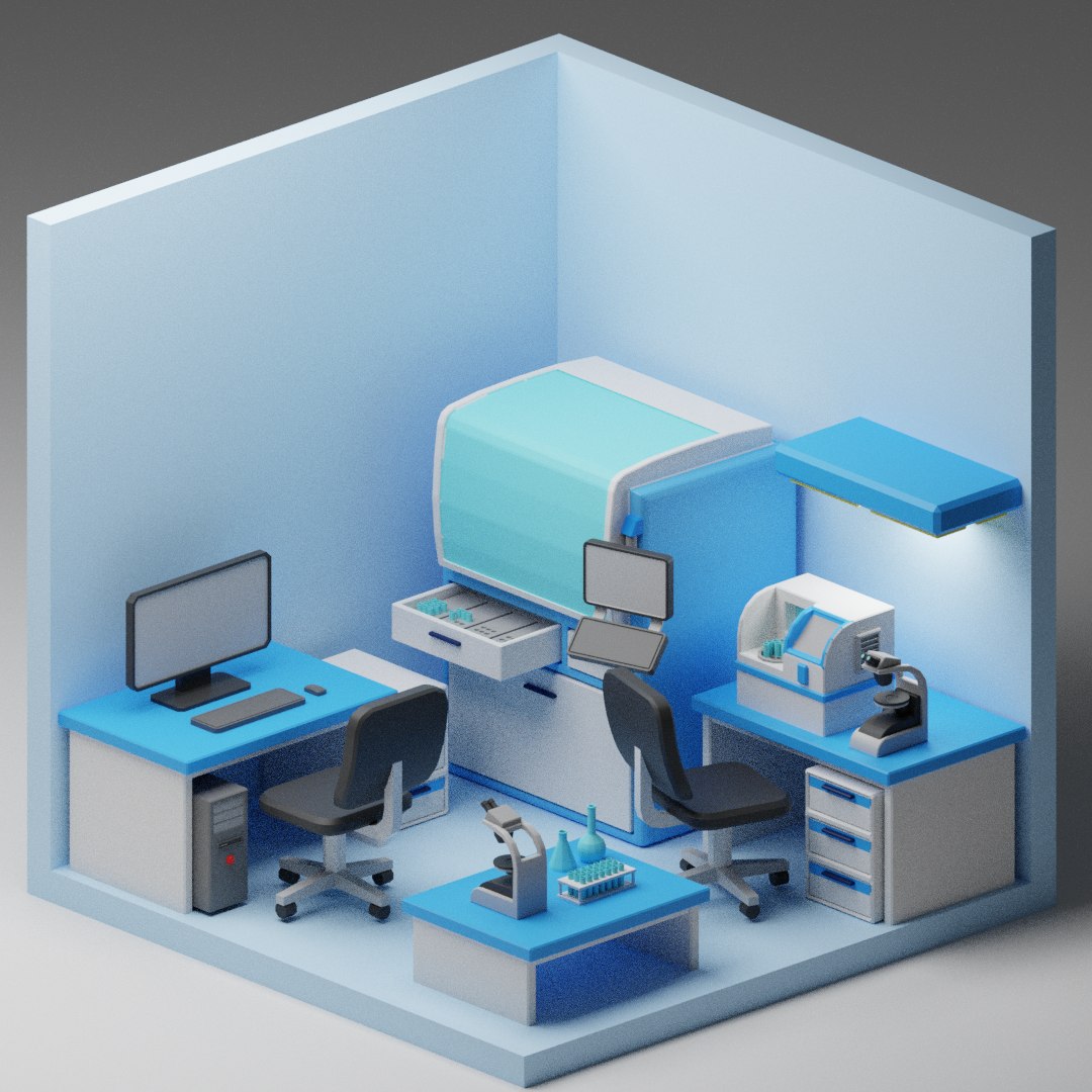 Low poly interior 3D model - TurboSquid 1978073