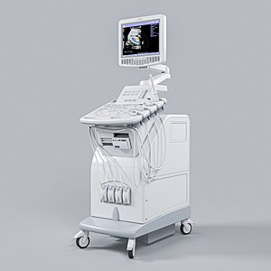 Medical - Ultrasound System 3D model 3D model