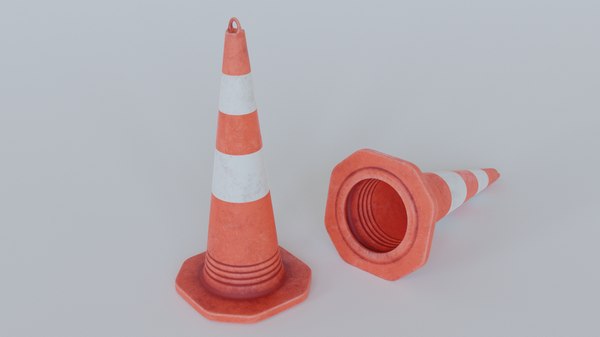 modèle 3D de Cône de circulation modèle 3D gratuit - TurboSquid 1776503