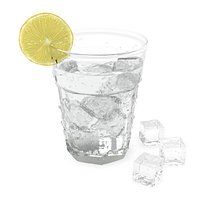 Glass Fizzy Water