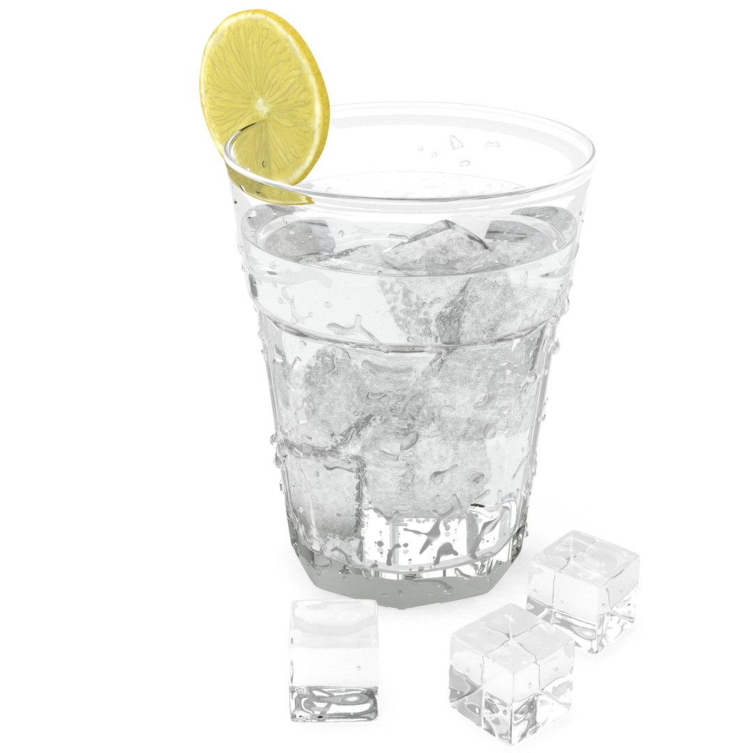 Glass Water Fizzy Model - TurboSquid 1515814