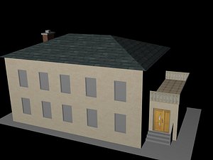 3d max house presidio