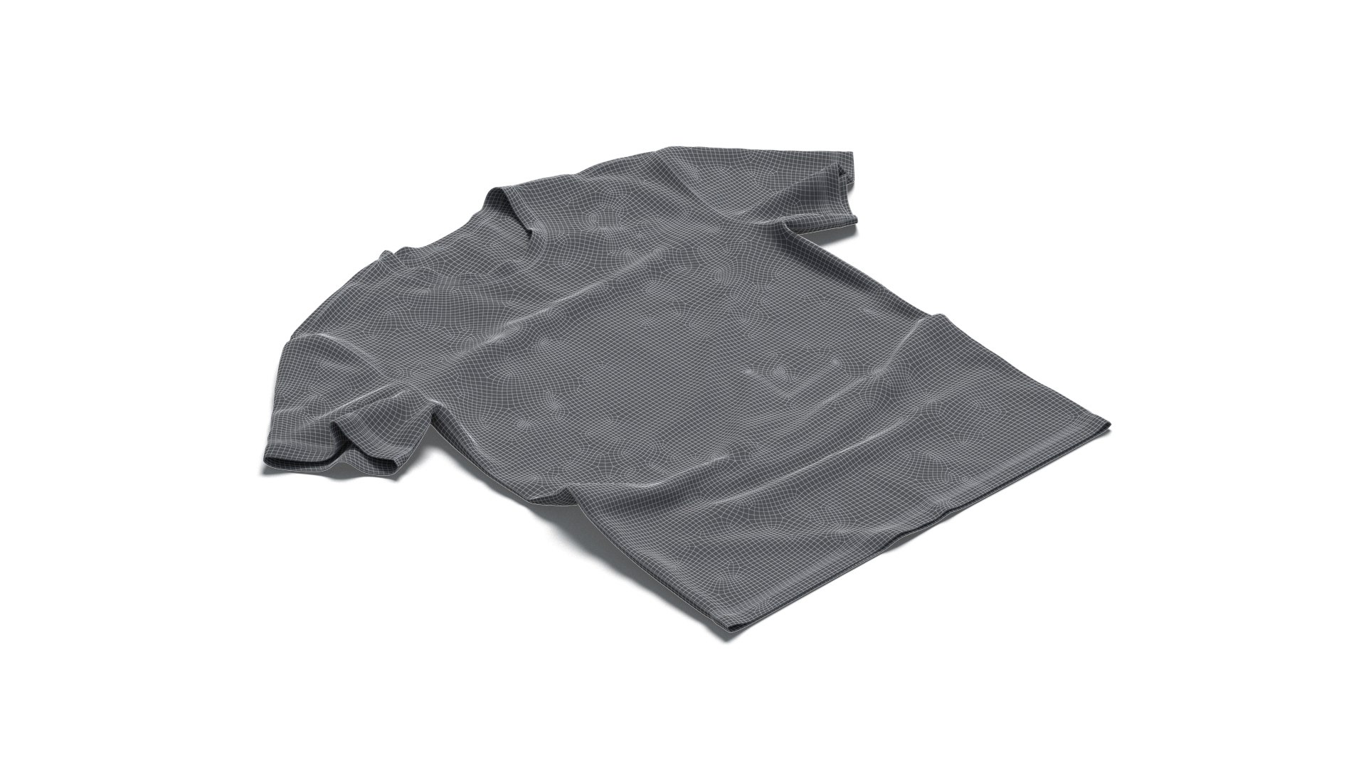 3D Flat Lay T-shirt - wrinkled casual tshirt https://p.turbosquid.com/ts-thumb/js/YZFg39/GN/wireframe02/jpg/1694101137/1920x1080/fit_q87/a33d0ff77b9fa62b4a01c6c6a3cf2648991fc46e/wireframe02.jpg