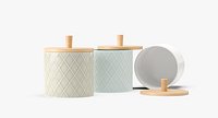 Finnsdottir Pipanella Ceramic Lid Jar Diamond