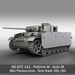 PzKpfw III - Panzer 3 -  Ausf.M